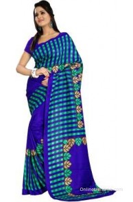 Sunaina Printed Mysore Art Silk Sari
